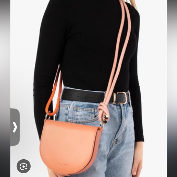 Ted Baker Amelina 2-Tone Leather Crossbody Bag - Picture 5 of 5